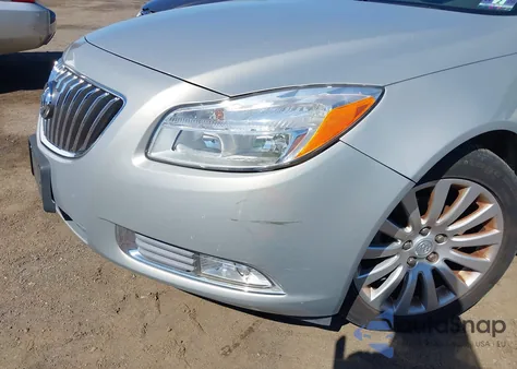 2011 Buick Regal Cxl Russelsheim из США, поврежденный, VIN W04GN5EC2B1094325